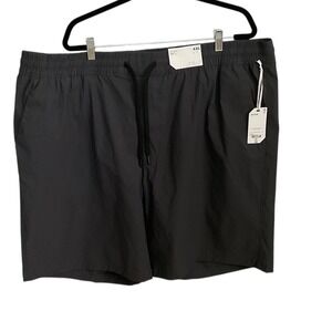 Stylus Mens Big & Tall 4XL Charcoal Smoke 10 Inch Inseam Shorts NWT 581-2407